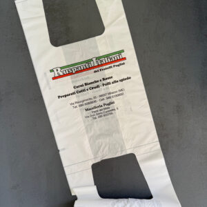 Shopper biodegradabile e compostabile 28x50