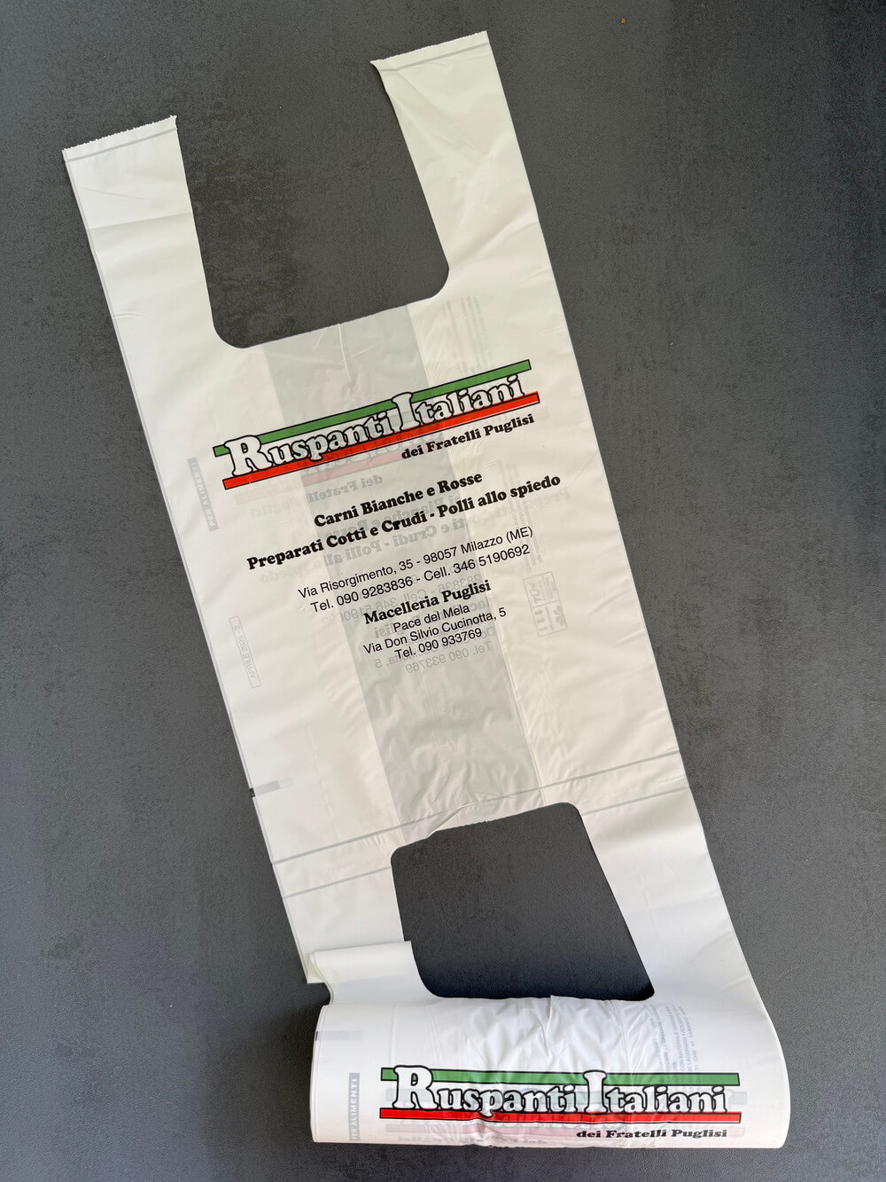 Shopper biodegradabile e compostabile 28x50